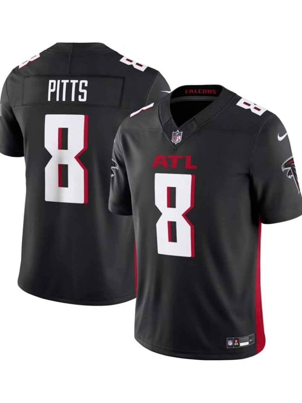 Nike Mens Kyle Pitts Atlanta Falcons Vapor F.U.S.E. Limited Jersey FUSE 2XL XXL